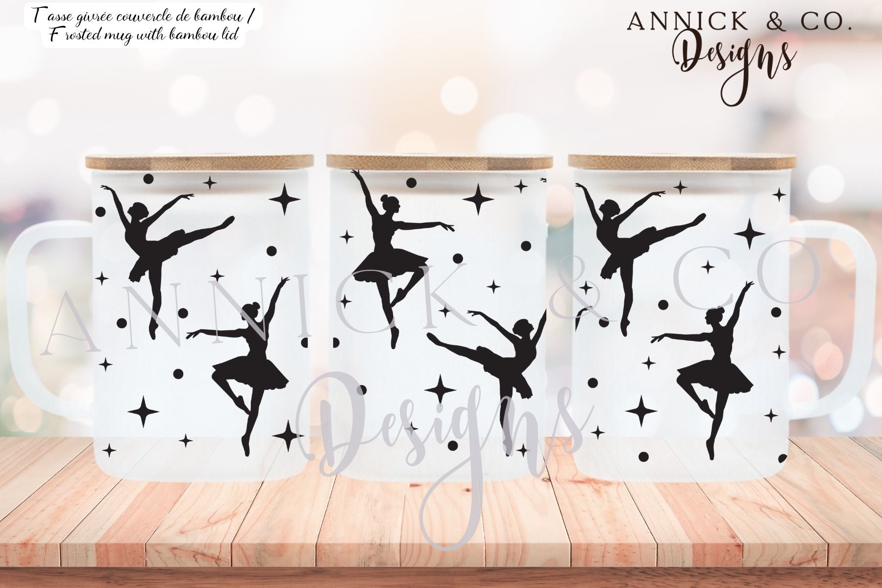 Ballet glass www.annickco.ca