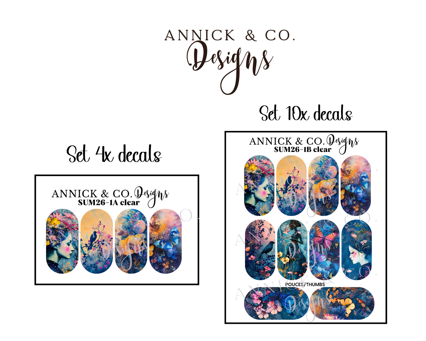 Décalcomanies florales pour ongles, nail art d'été, fleurs, manucure DIY facile