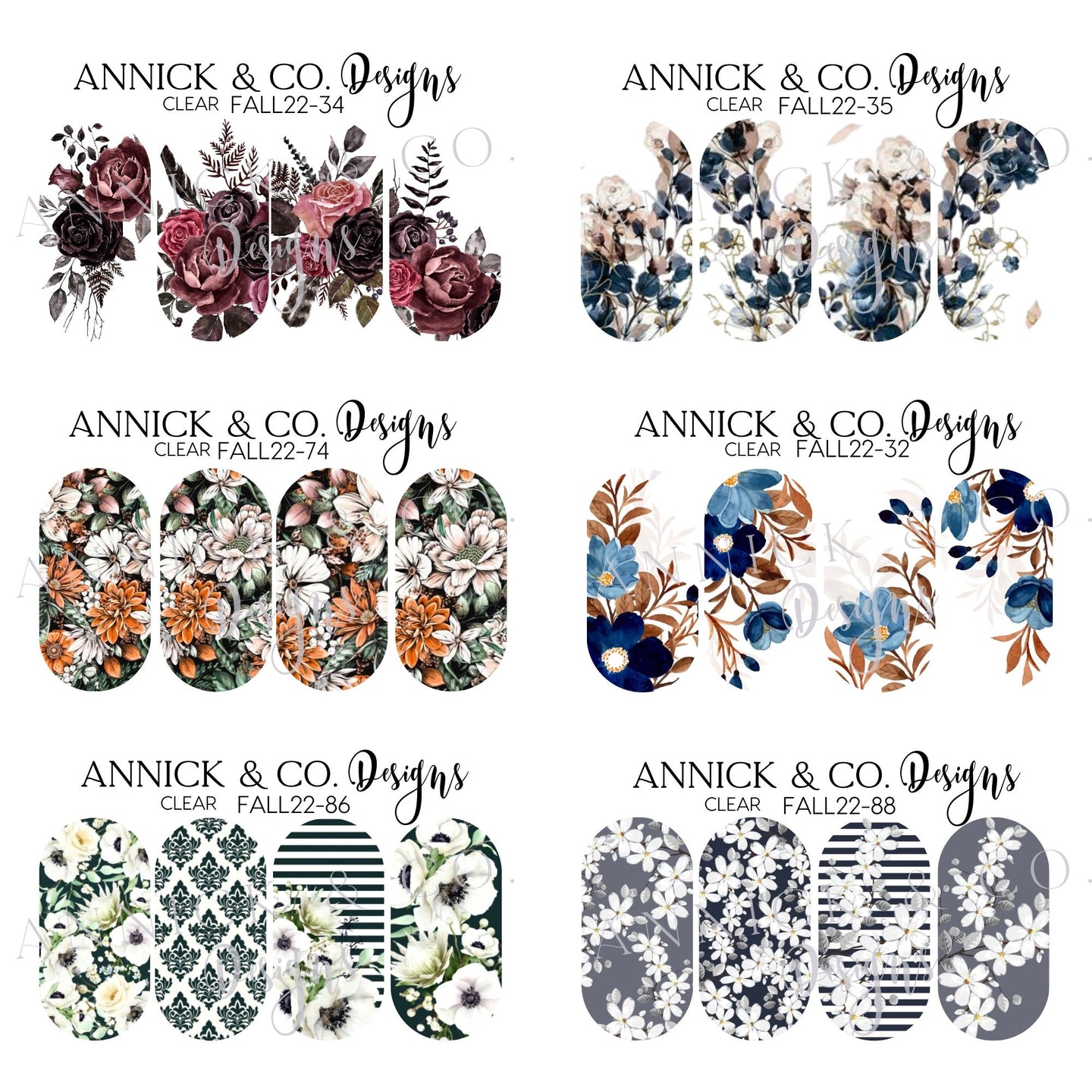 Decals for nails www.annickco.ca