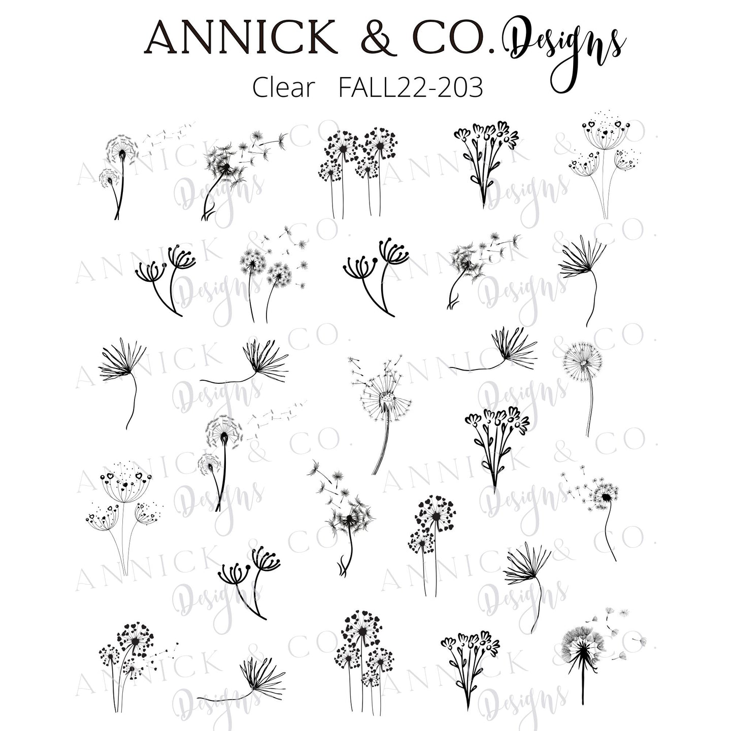 Decals for nails www.annickco.ca