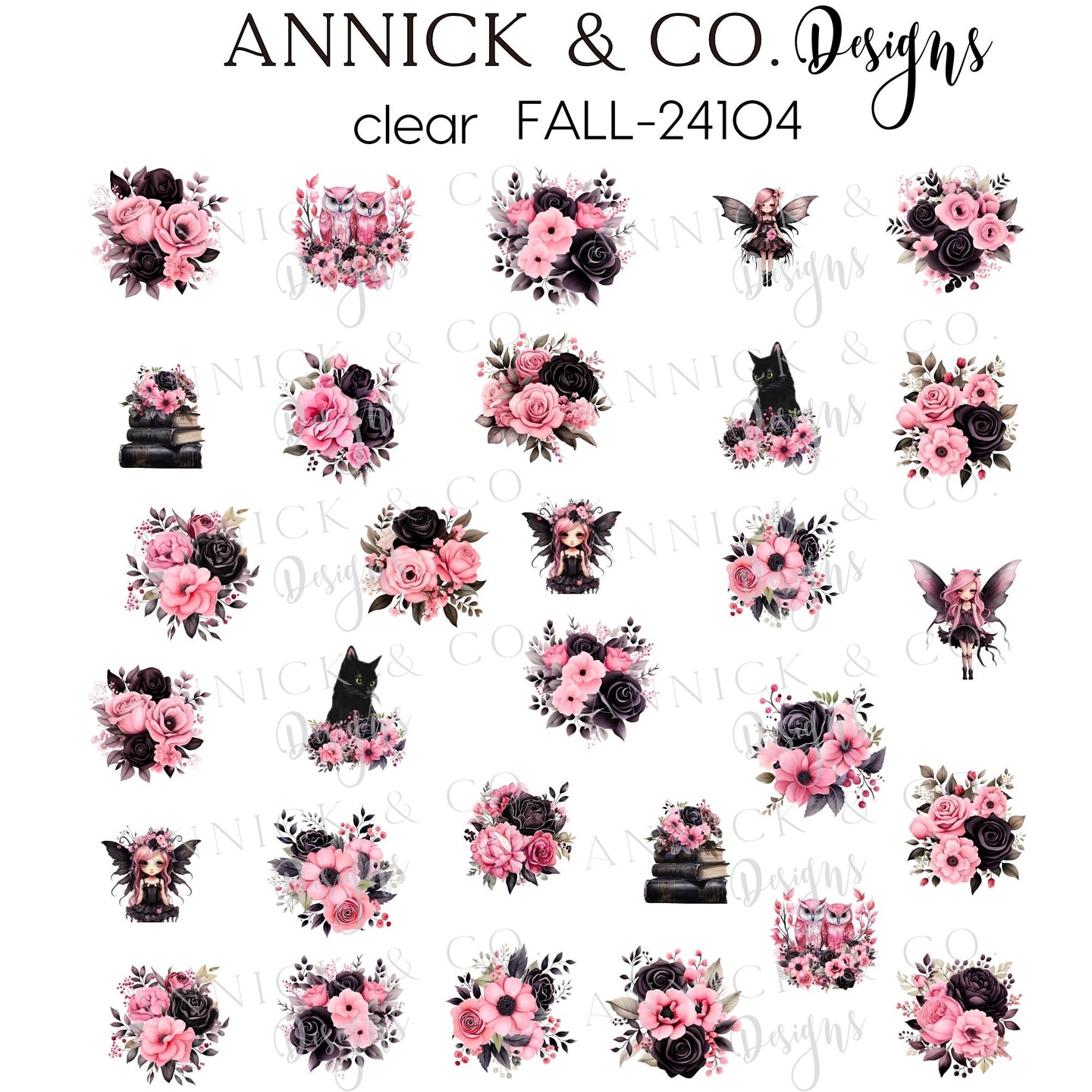 Nails decals www.annickco.ca