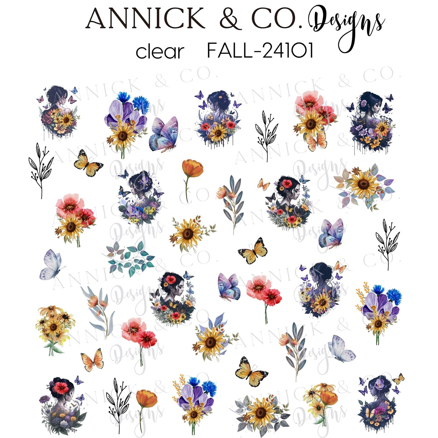 Nails decals www.annickco.ca