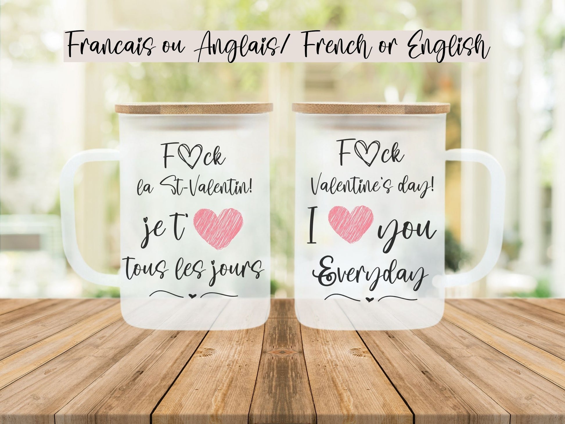 Fuck Valentine's day mug www.annickco.ca