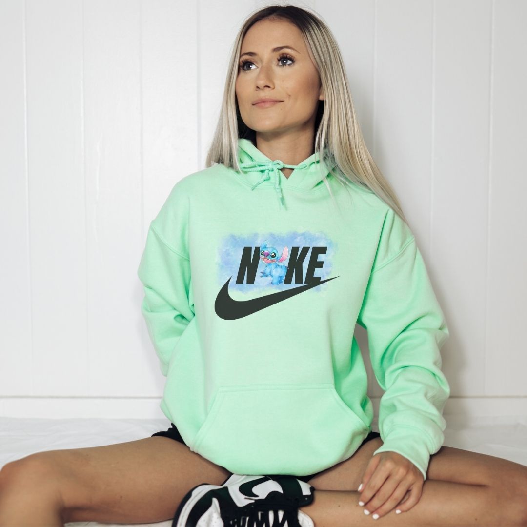 www.annickco.ca Stitch swoosh hoodie/sweatshirt