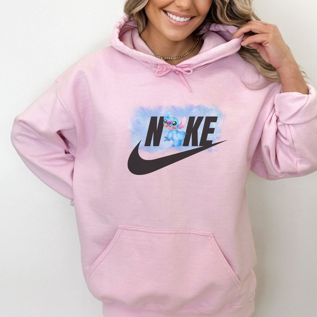 www.annickco.ca Stitch swoosh hoodie/sweatshirt