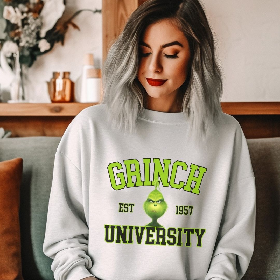 The grinch University hoodie/sweatshirt www.annickco.ca