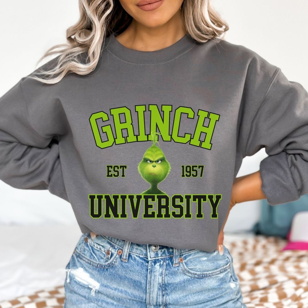 The grinch University hoodie/sweatshirt www.annickco.ca