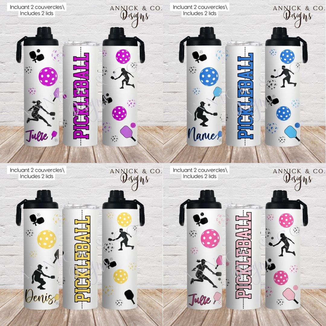2in1 Pickleball sport bottle (customizable)