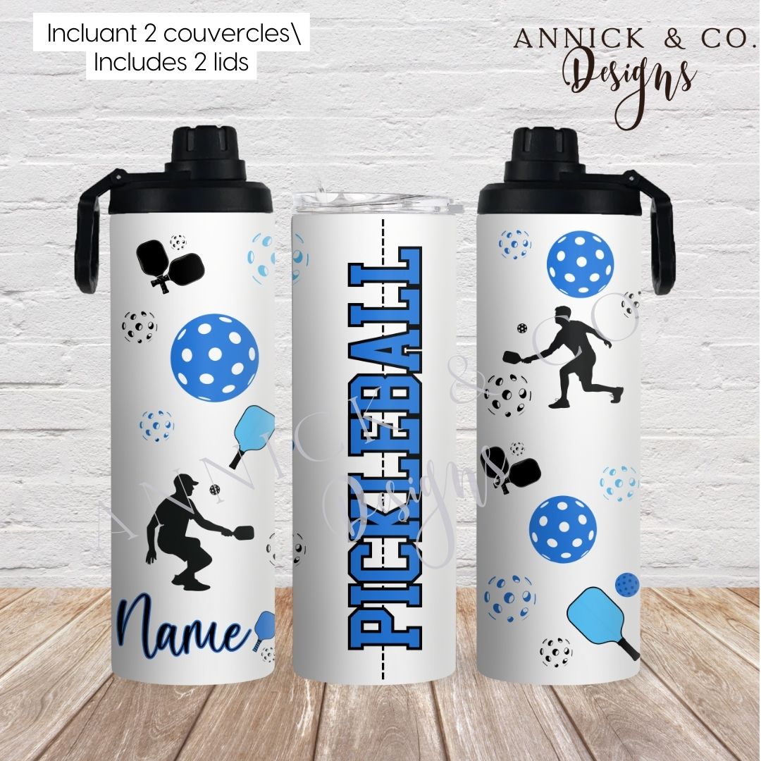 2in1 Pickleball sport bottle (customizable)