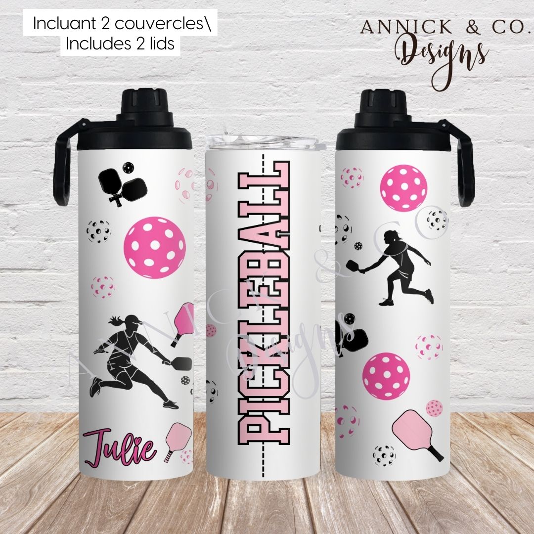 2in1 Pickleball sport bottle (customizable)