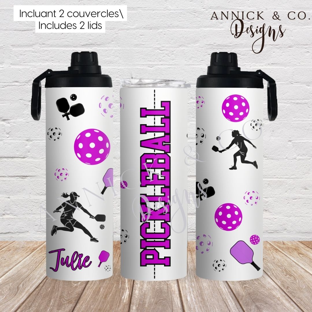 2in1 Pickleball sport bottle (customizable)