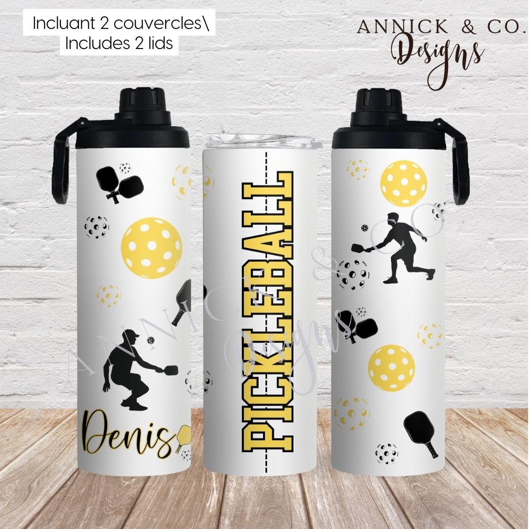2in1 Pickleball sport bottle (customizable)