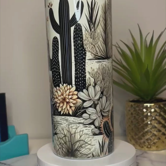 Cactus Tumbler www.j4funboutique.com