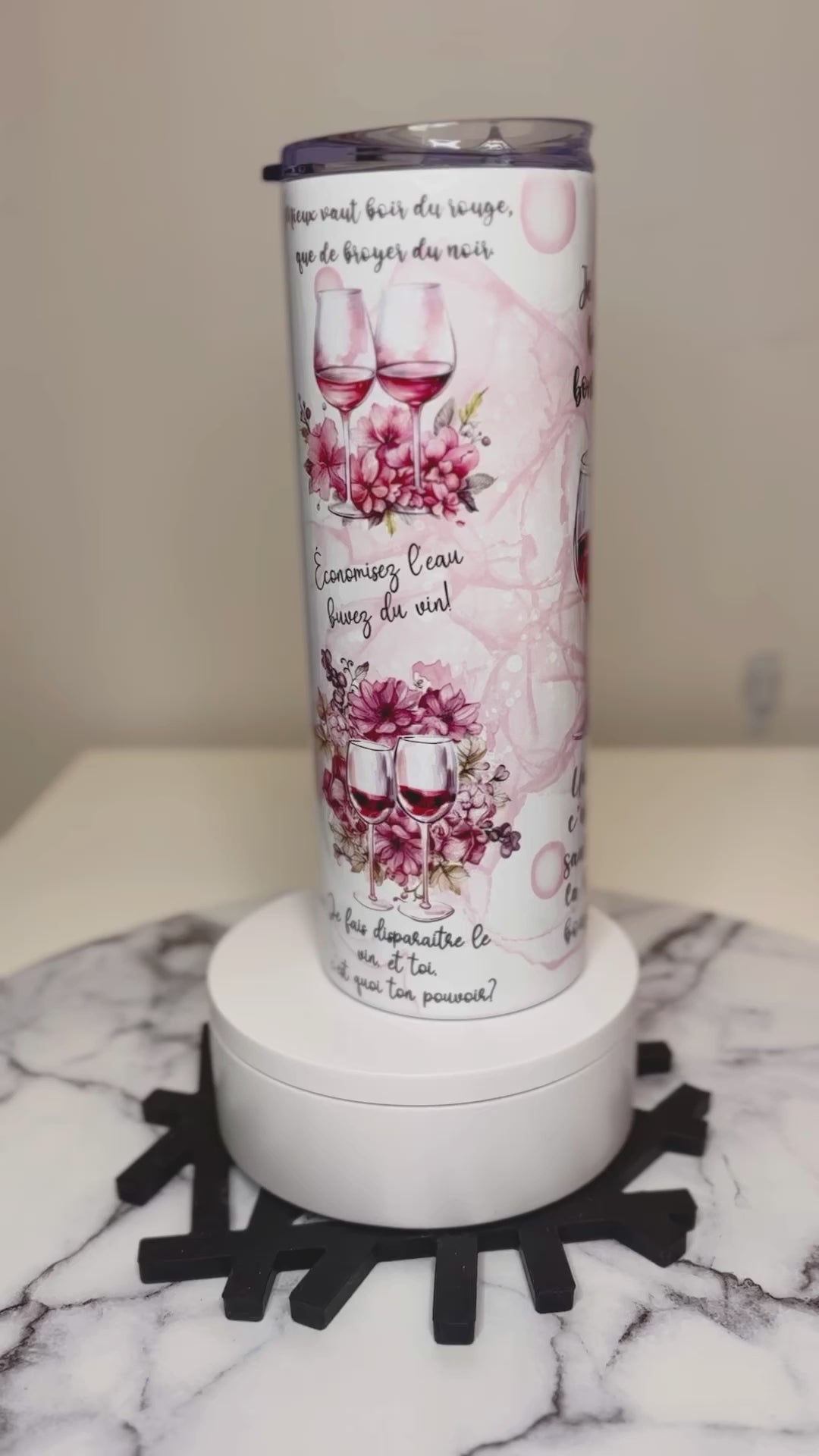 Wine funny quotes 2in1 tumbler www.j4funboutique.com