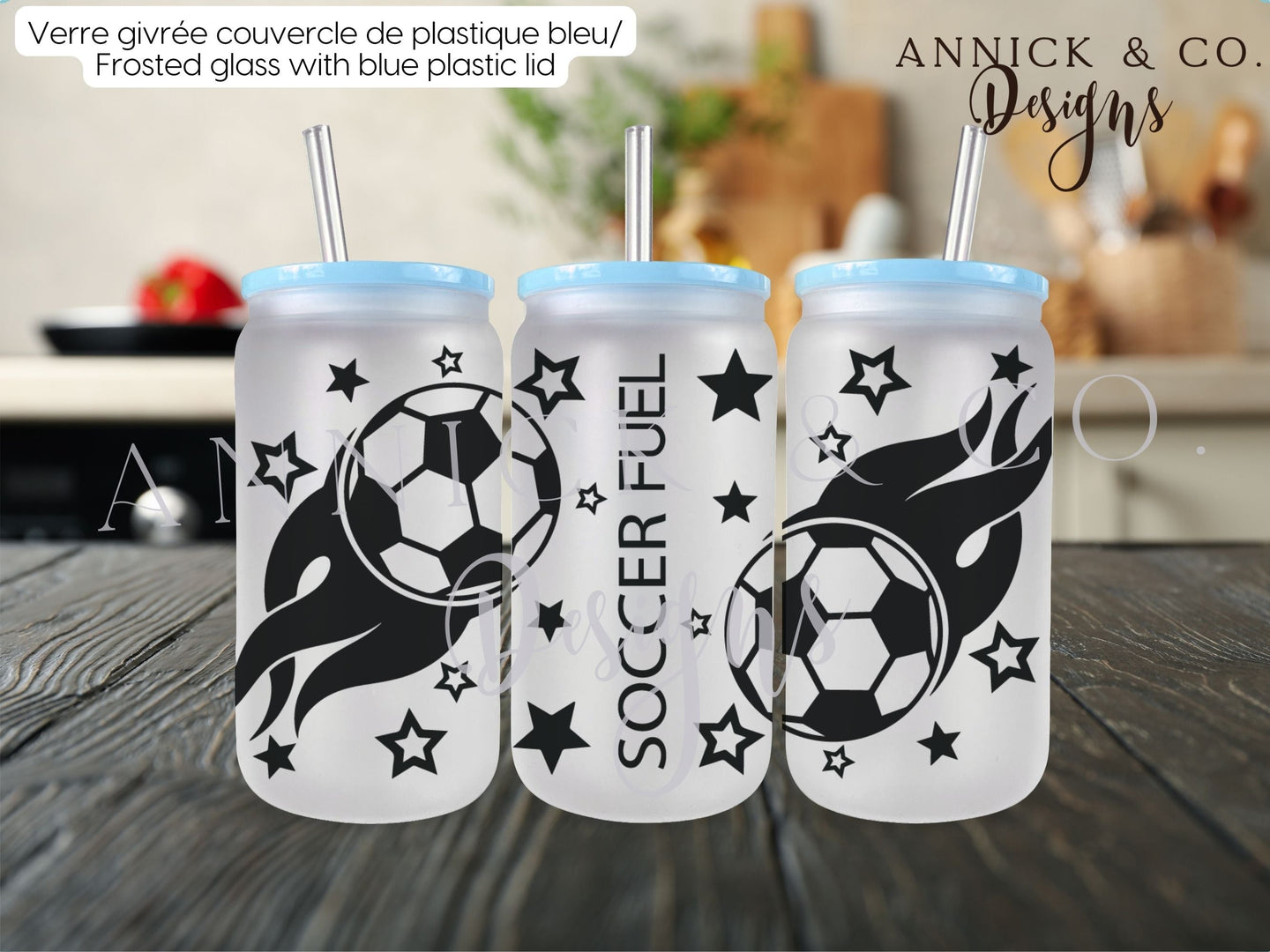 Soccer fuel glass www.annickco.ca