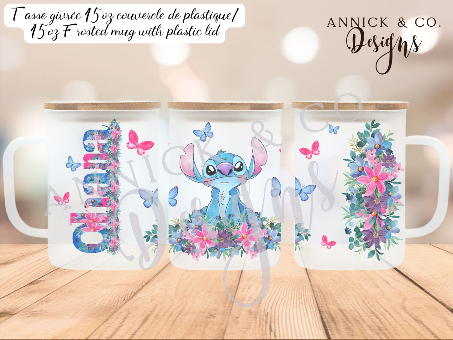 STITCH Iced Coffee Glass/Tumbler