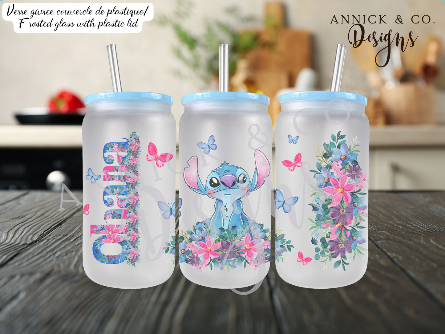 STITCH Iced Coffee Glass/Tumbler