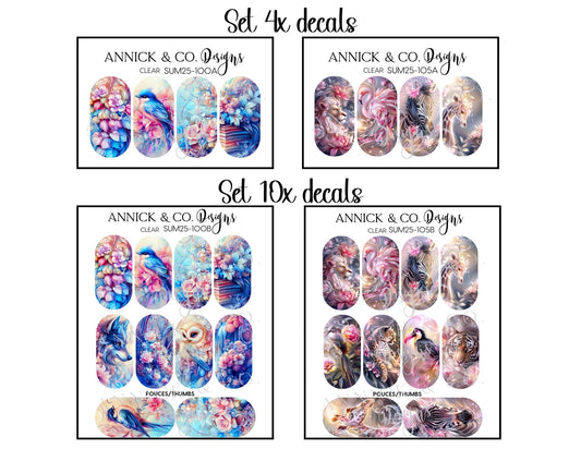 Nails decals www.annickco.ca