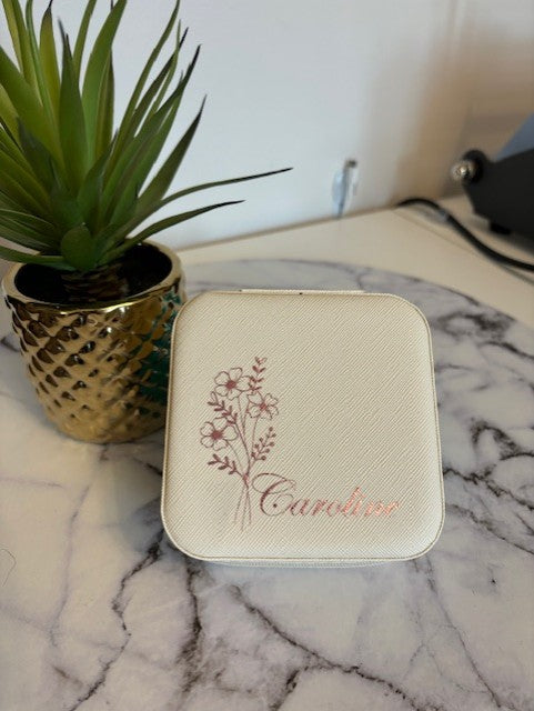 Personalized travel jewelry box www.annickco.ca