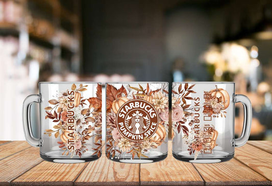 www.annickco.ca Pumpkins spices Starbucks double wall glass mug