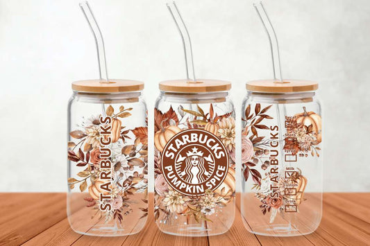 www.annickco.ca Starbucks libbey glass can UV dtf wrap